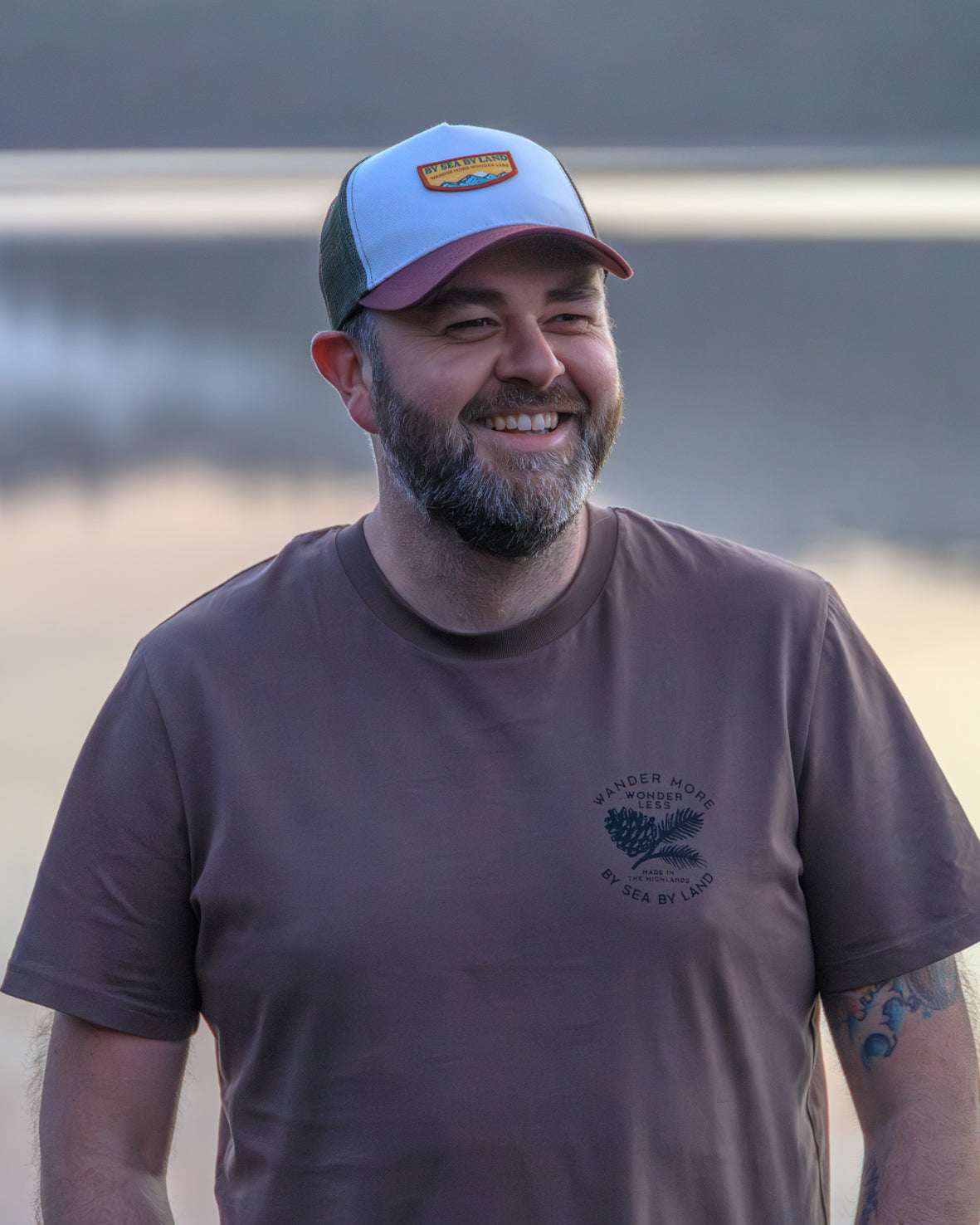 Evergreen Pines - Walnut T-shirt