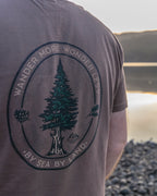 Evergreen Pines - Walnut T-shirt