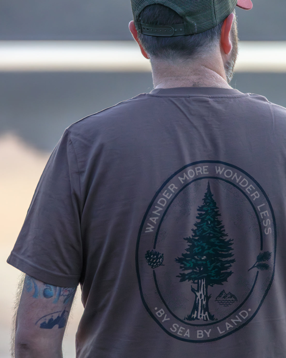 Evergreen Pines - Walnut T-shirt