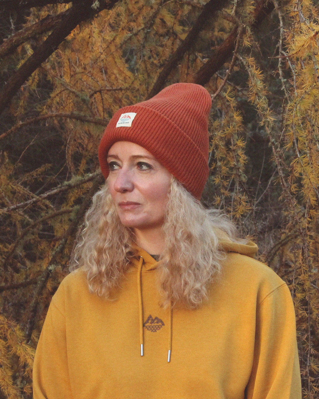 Classic Grid Logo Hoodie - Gorse Yellow