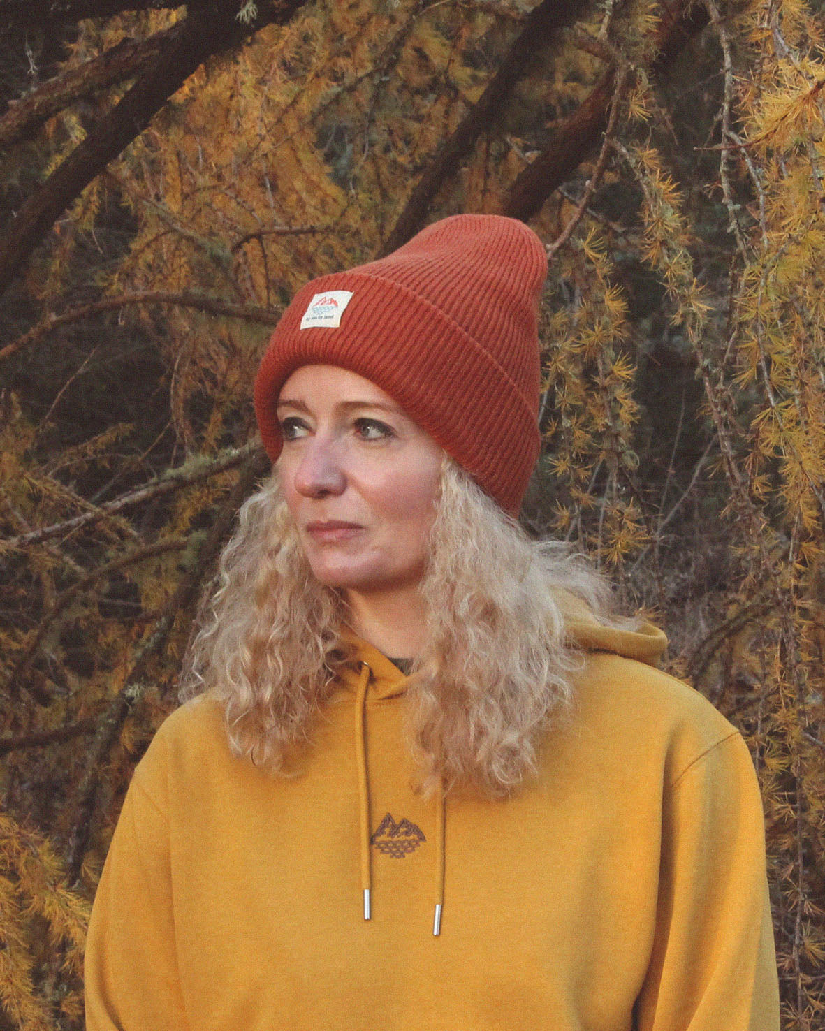 Classic Grid Logo Hoodie - Gorse Yellow