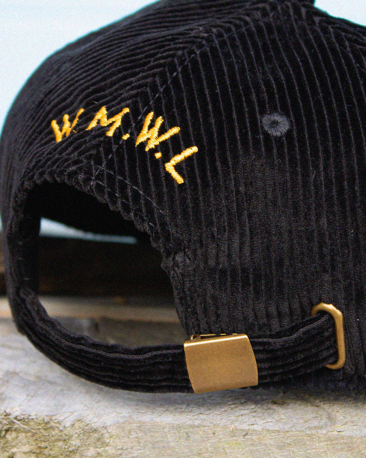 Wander Cord Cap - Black