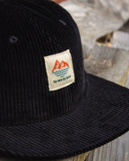 Wander Cord Cap - Black