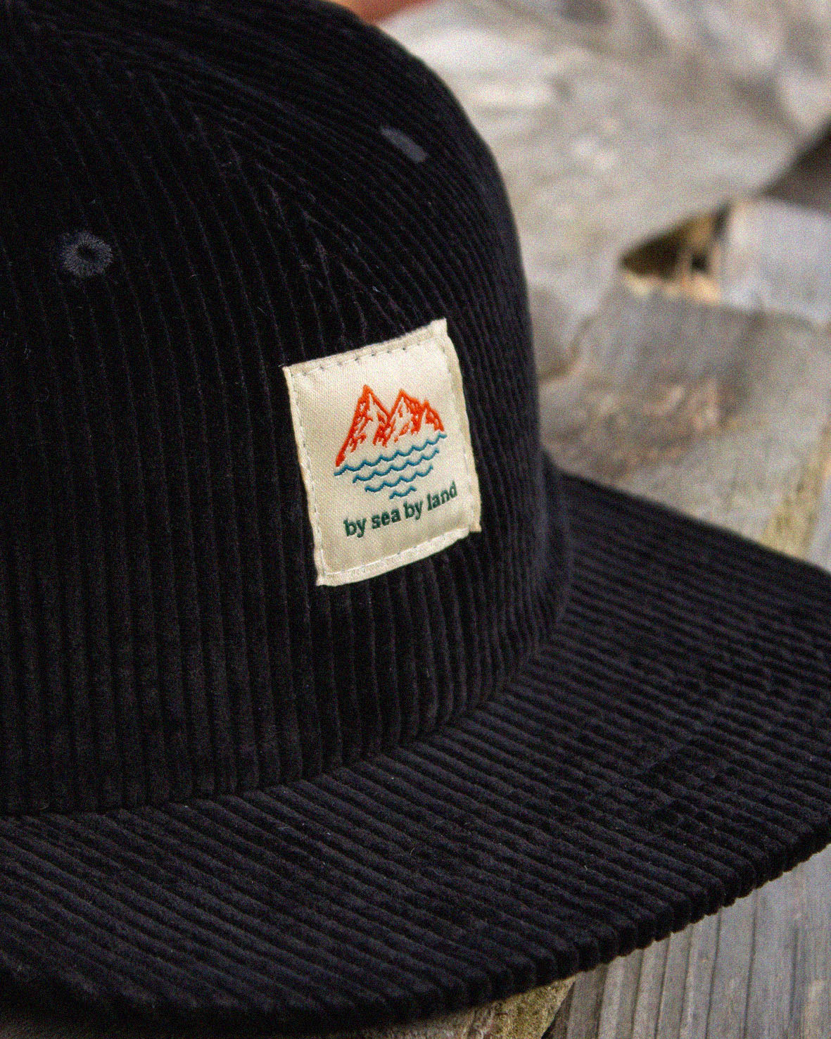 Wander Cord Cap - Black