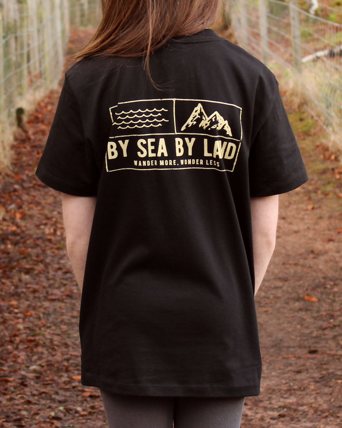 Kids Classic Grid Logo - Black T-shirt