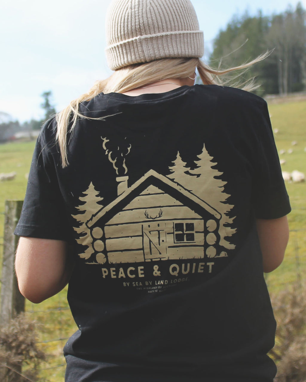 Cabin - Black T-shirt