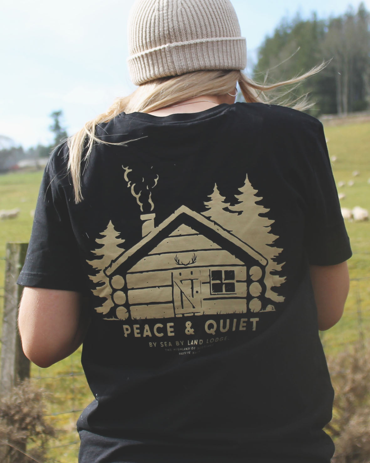 Cabin - Black T-shirt