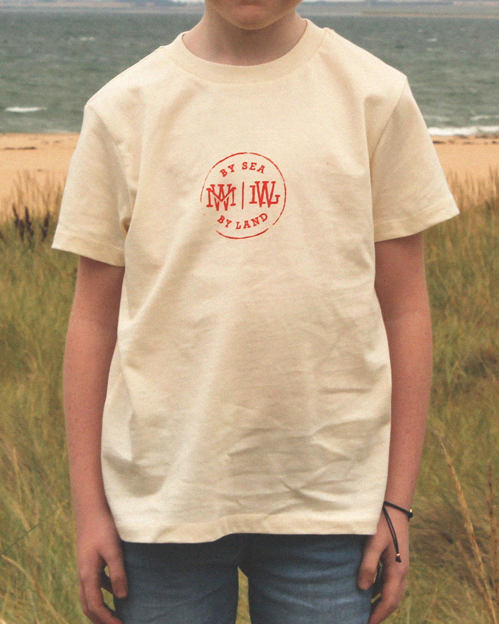 Kids Highland Cow - Natural Raw T-shirt
