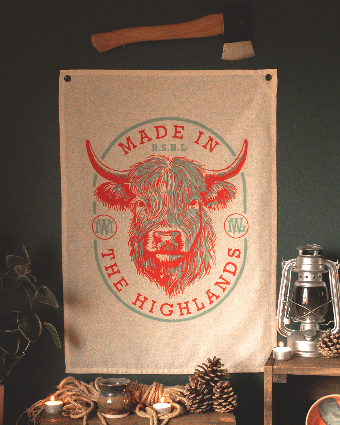 Highland Cow - Bothy Flag