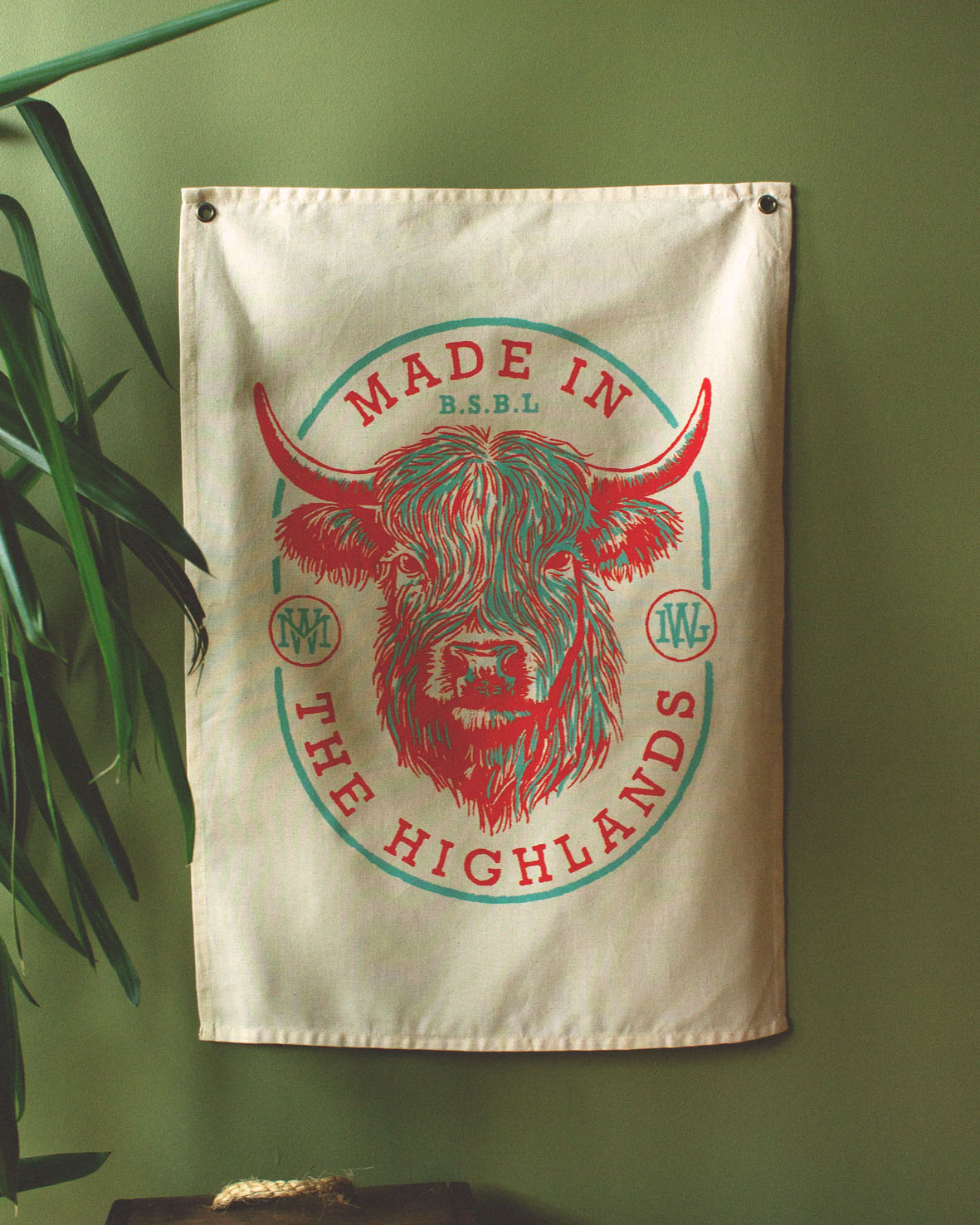 Highland Cow - Bothy Flag