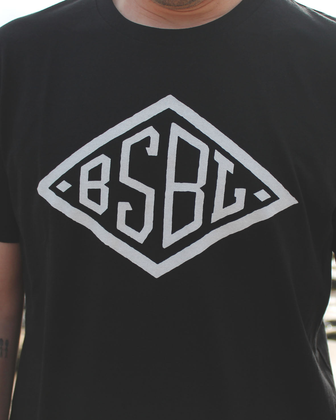 Classic Diamond Logo - Black T-shirt