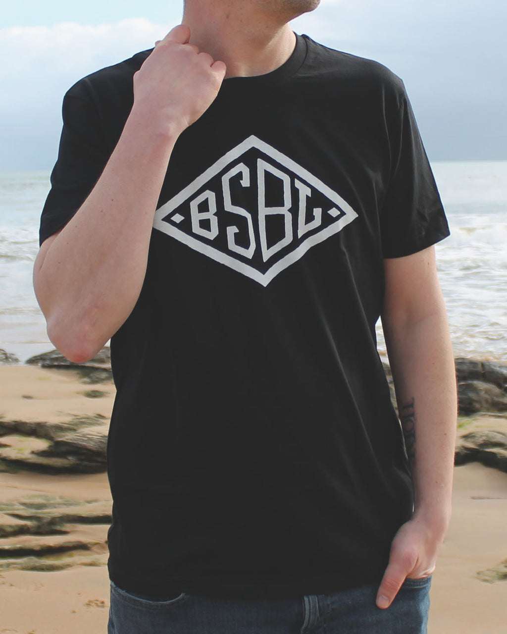 Classic Diamond Logo - Black T-shirt