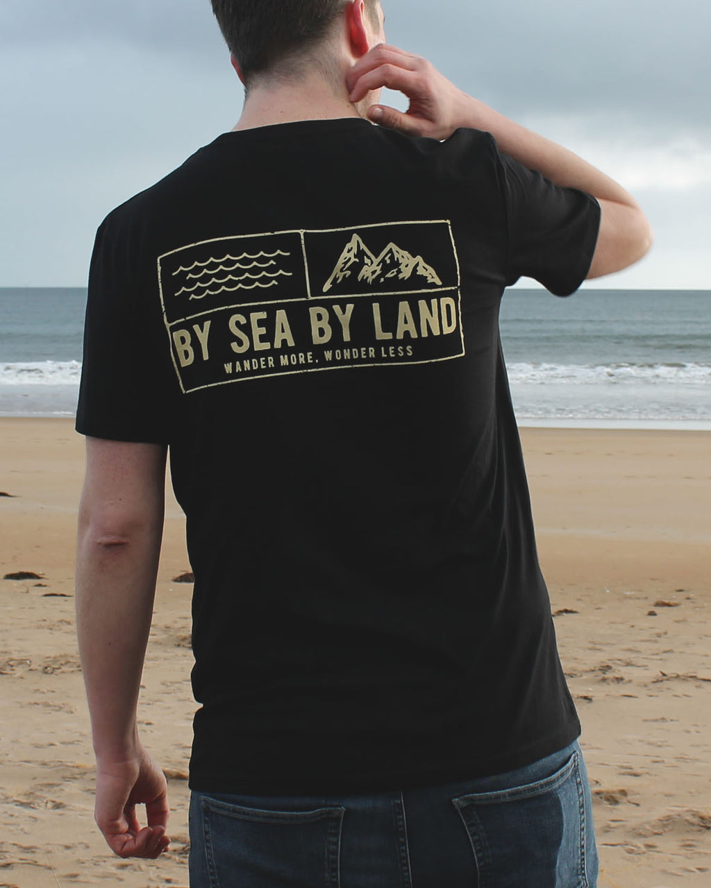 Classic Grid Logo - Black T-shirt