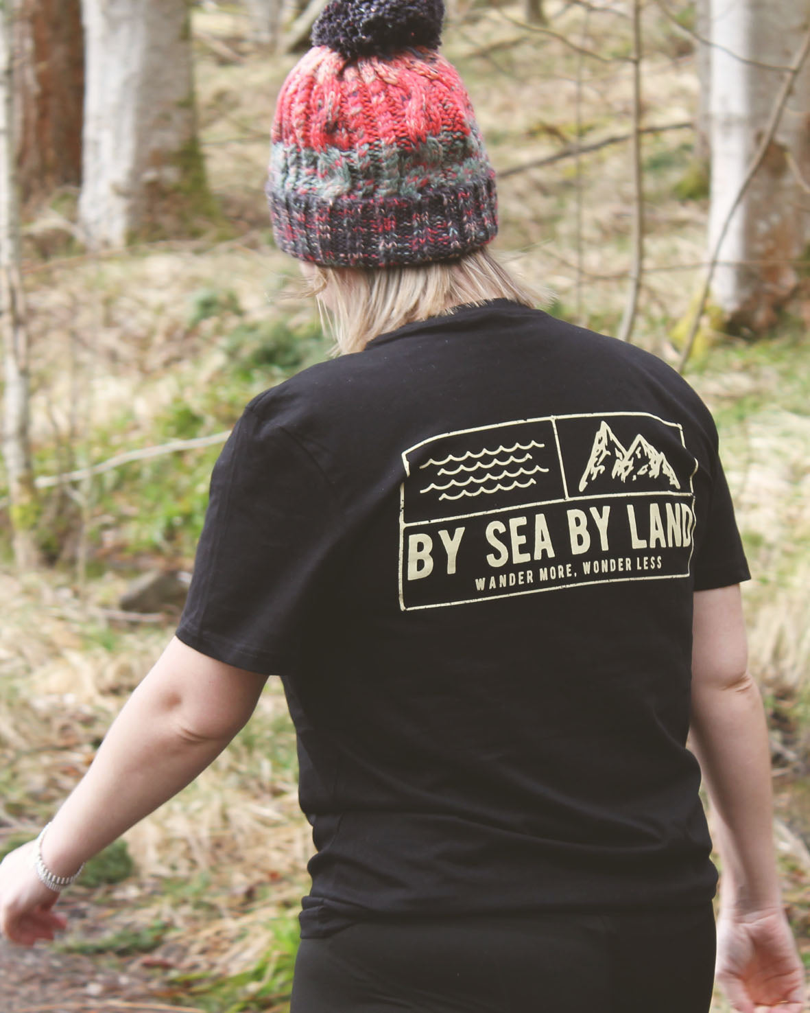 Classic Grid Logo - Black T-shirt