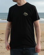 Classic Grid Logo - Black T-shirt