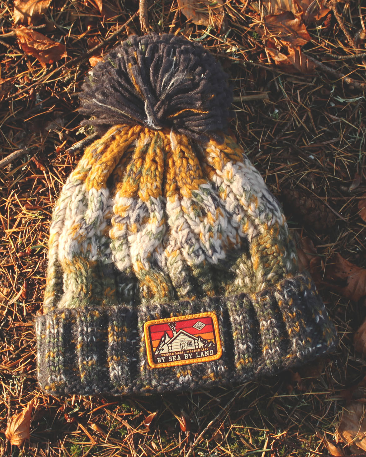 River Bobble Hat  - Moss