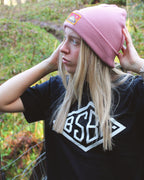 Cabin Beanie - Dusty Pink