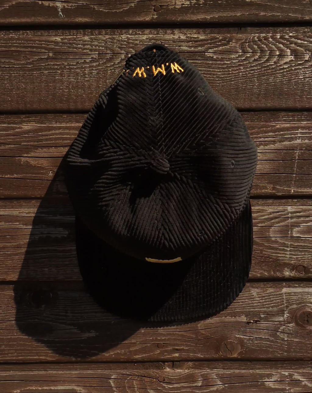 Wander Cord Cap - Black