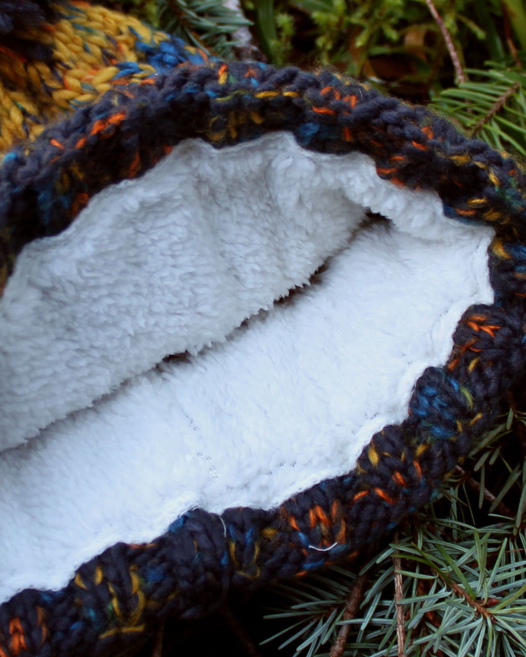 River Bobble Hat  - Sunset