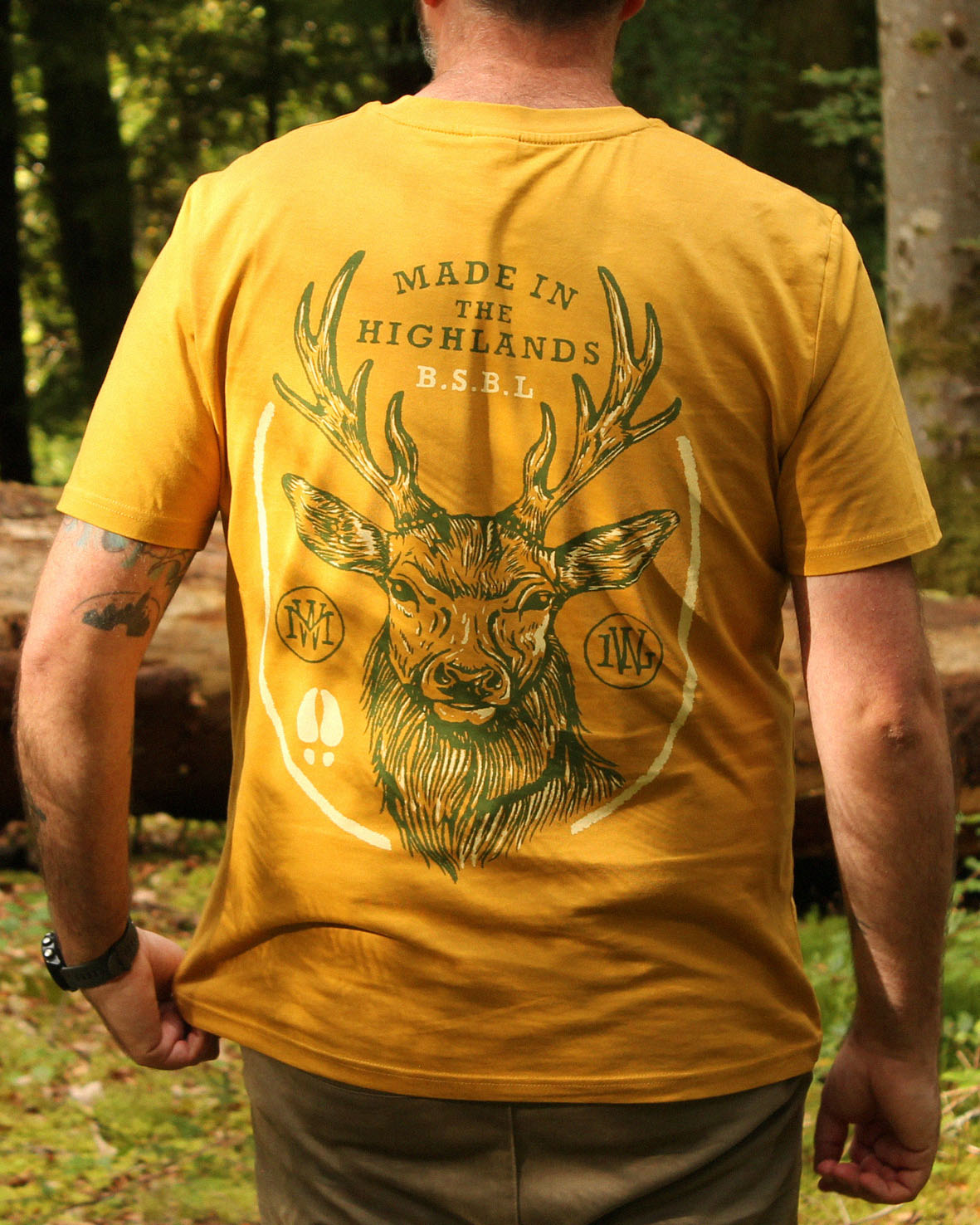 Wild Stag - Ochre T-shirt