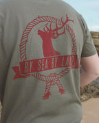 Rope Stag - Khaki T-shirt