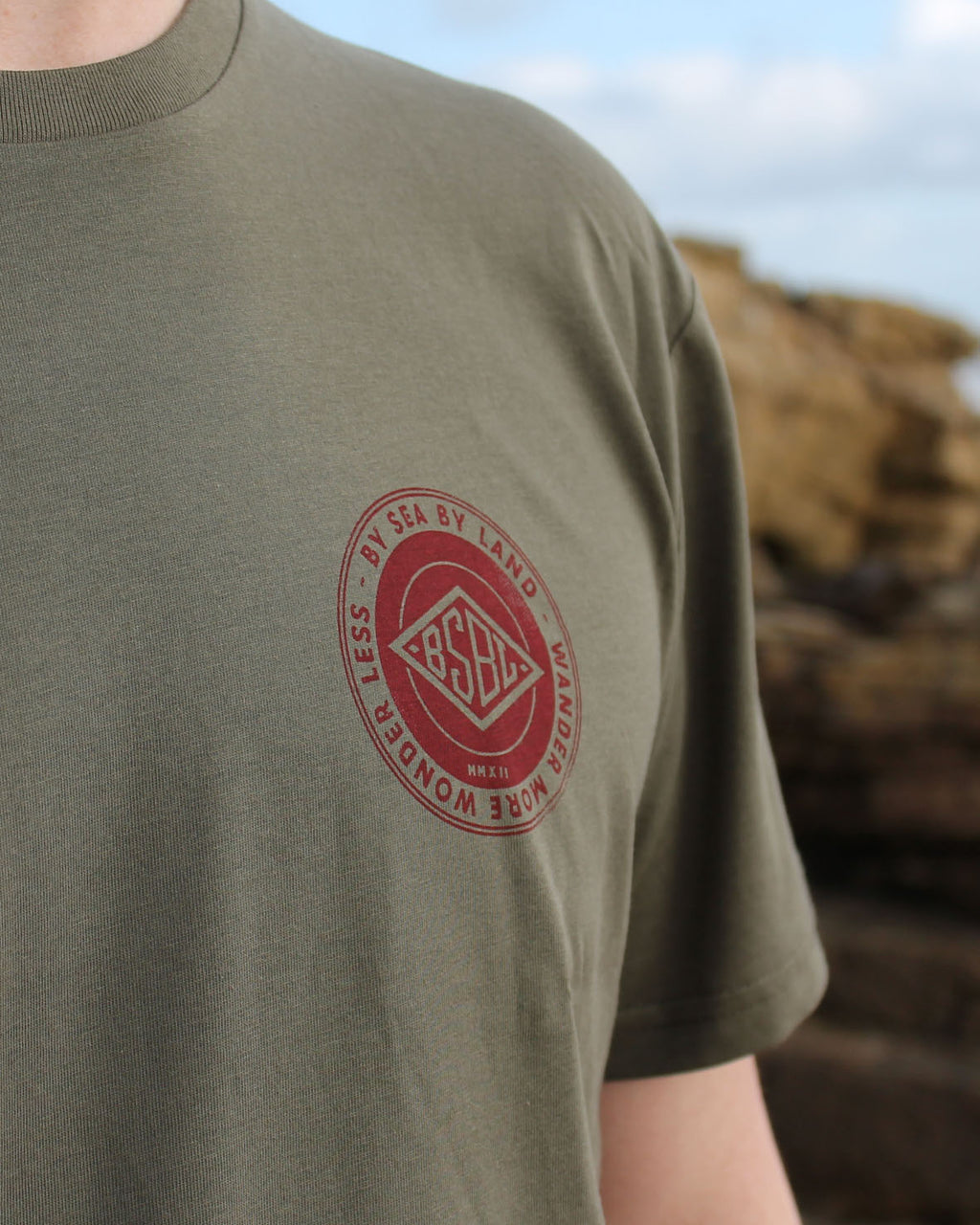 Rope Stag - Khaki T-shirt