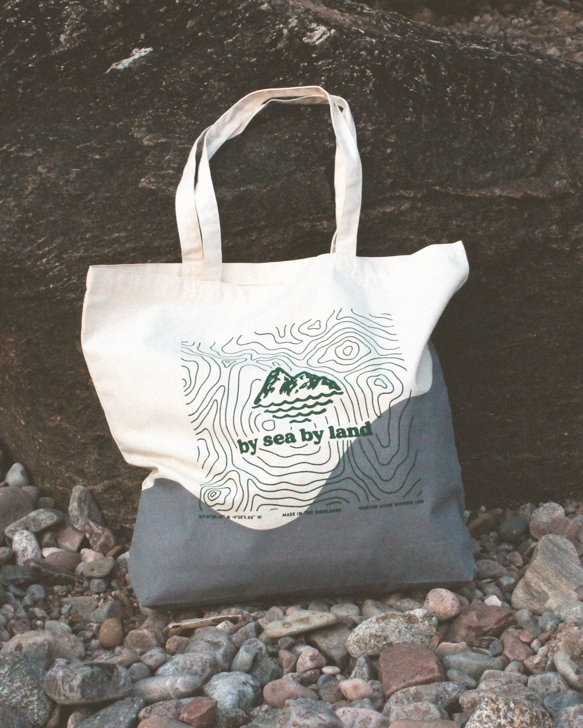 Terrain Tote Bag - Seawater