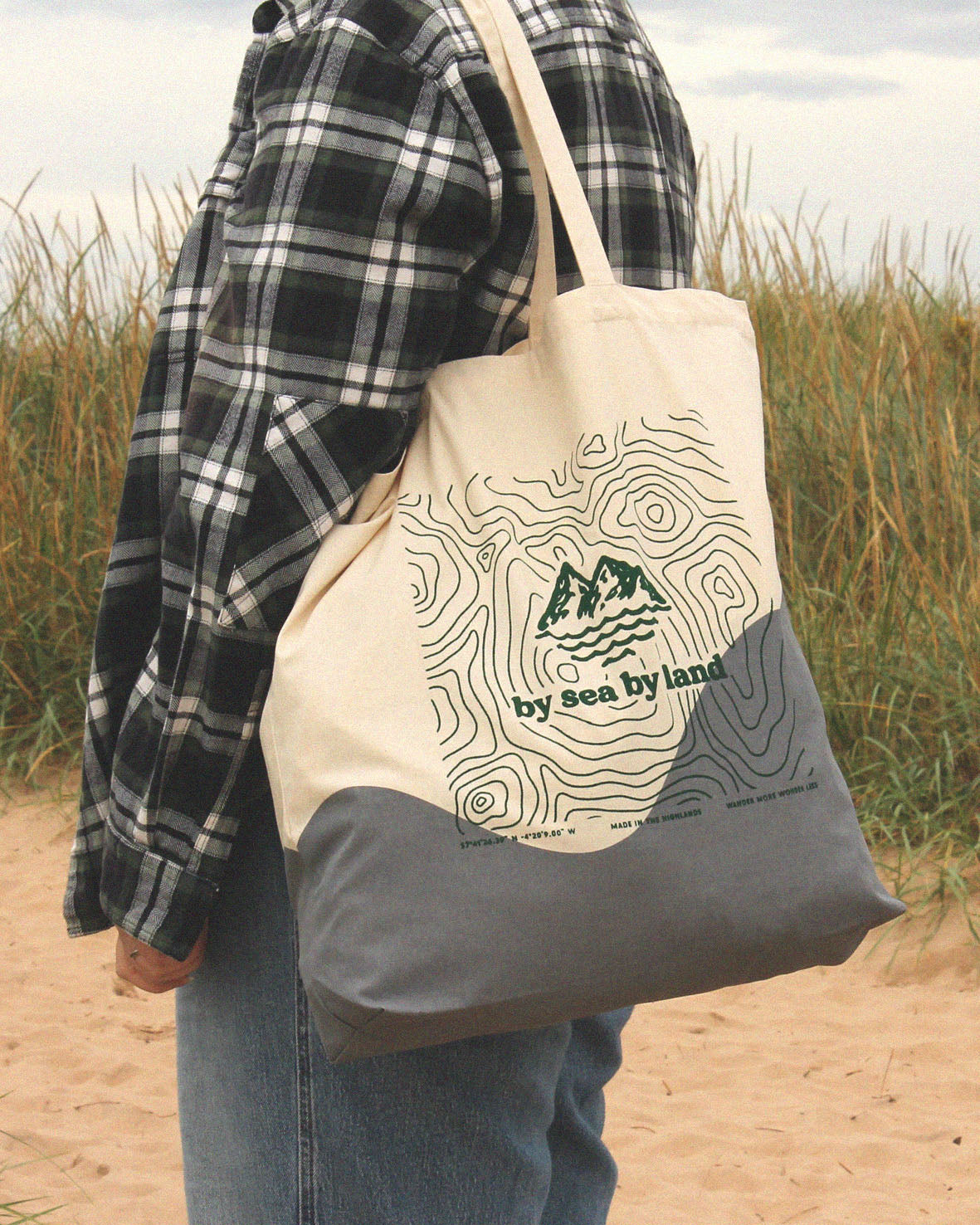 Terrain Tote Bag - Seawater