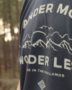 Wander More - Ink Grey T-shirt
