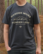 Wander More - Ink Grey T-shirt