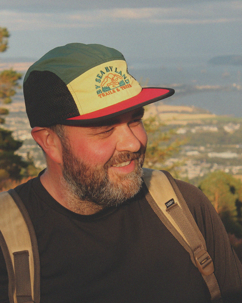 Peaks 5 Panel Trails Cap - Daisy Meadow