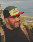 Peaks 5 Panel Trails Cap - Daisy Meadow