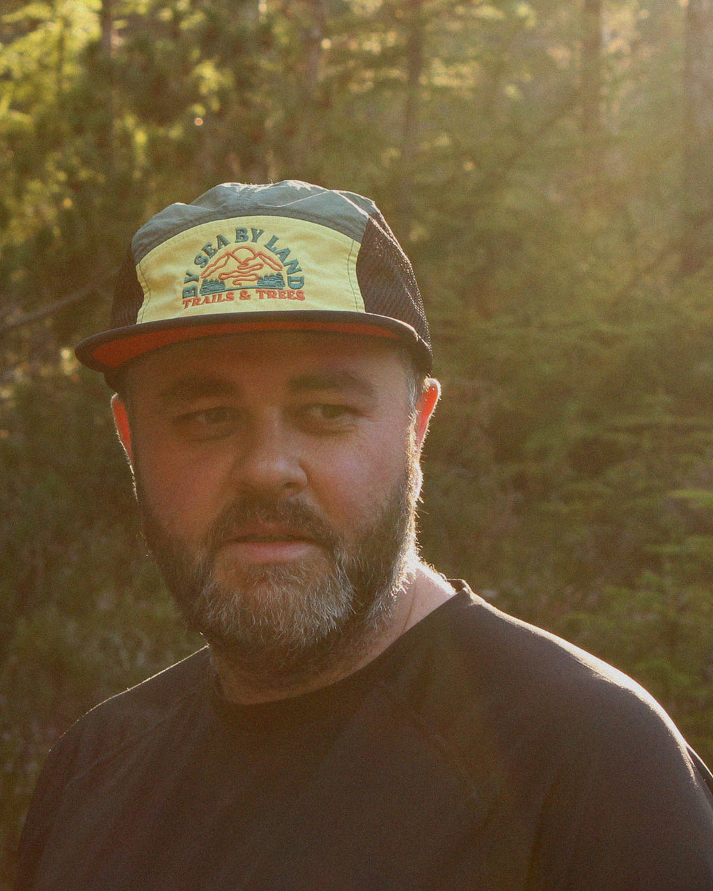 Peaks 5 Panel Trails Cap - Daisy Meadow