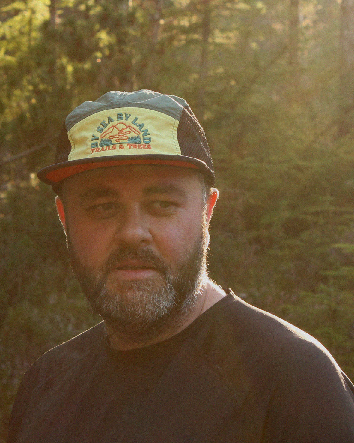 Peaks 5 Panel Trails Cap - Daisy Meadow