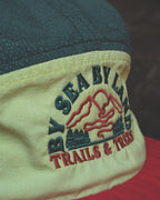 Peaks 5 Panel Trails Cap - Daisy Meadow
