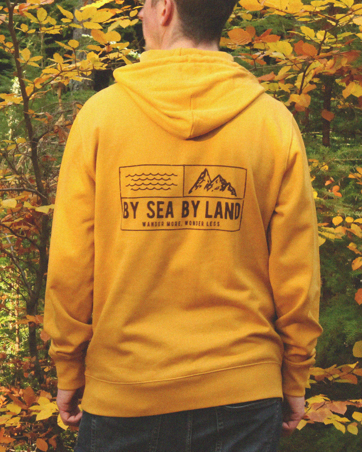Classic Grid Logo Hoodie - Gorse Yellow
